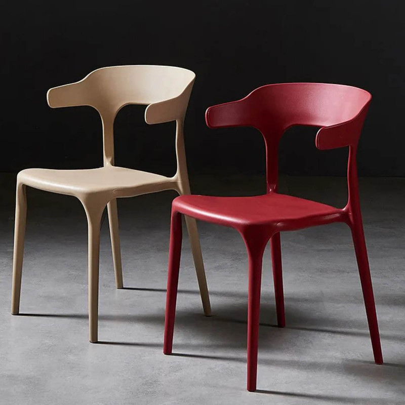 Pastelne stolice vrhunskog dizajna za za trpezariju ili terasu - BEŽ