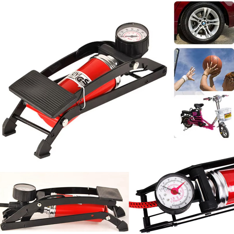 Foot Pump - Nožna pumpa za auto, motocikl i bicikl 