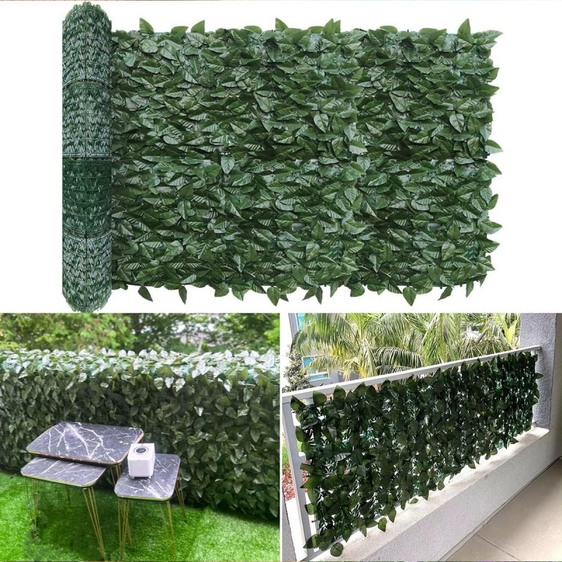 Green Leaf mreža-ograda od veštačkog lišća 100x50 cm