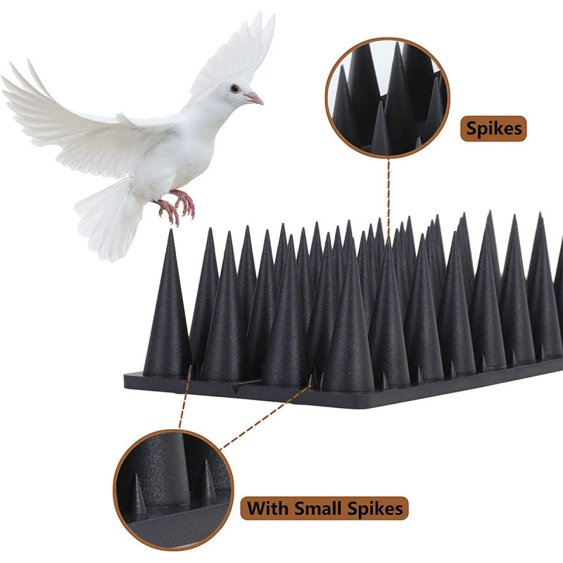 Defender Fence - Ograda sa bodljama za odbijanje ptica - set od 12 kom