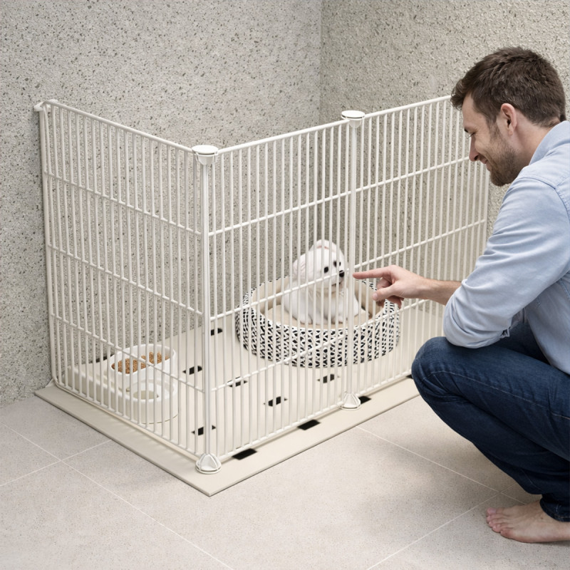 Sklopiva ogradica za kućne ljubimce