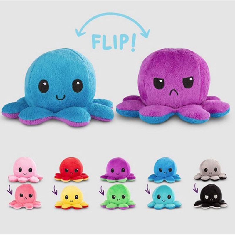 Reversible Octopus - Plišana hobotnica sa dva lica