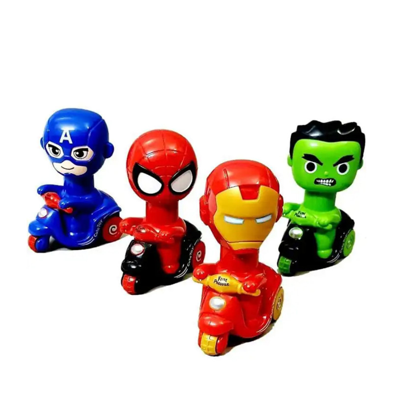 Press and Go - Superheroj skuter Igračka