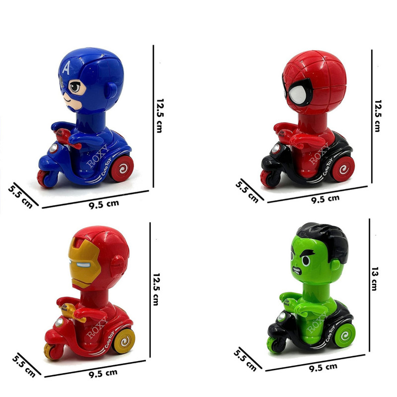 Press and Go - Superheroj skuter Igračka