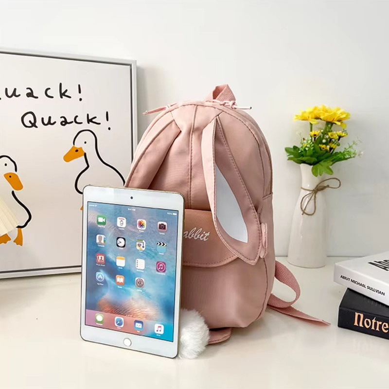 Bunny Backpack - Dečiji ranac sa plišanim repićem