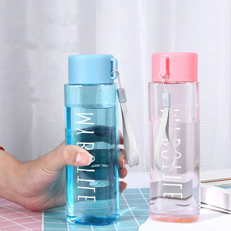 MY BOTTLE Cup - Transparentna četvrtasta flašica za vodu