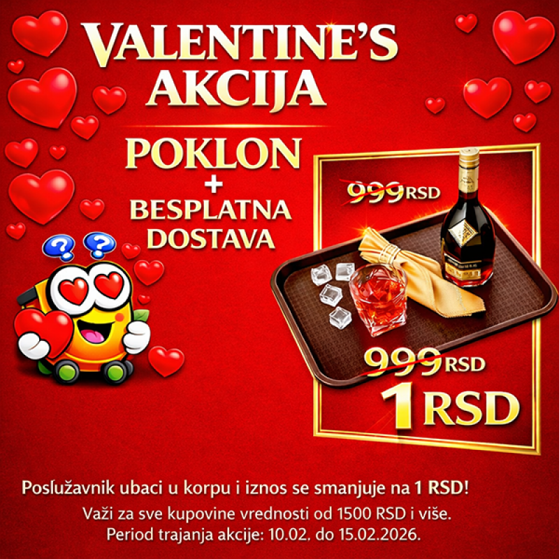 Premium poslužavnik za serviranje pića i obroka