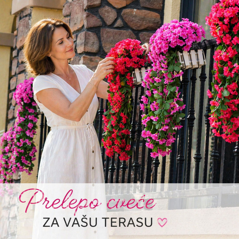 Viseće veštačko cveće - Spring Bloom 