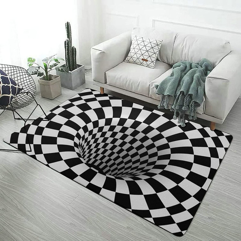 OPTICAL ILLUSION RUG - Autentični tepih iluzije 120x160 cm