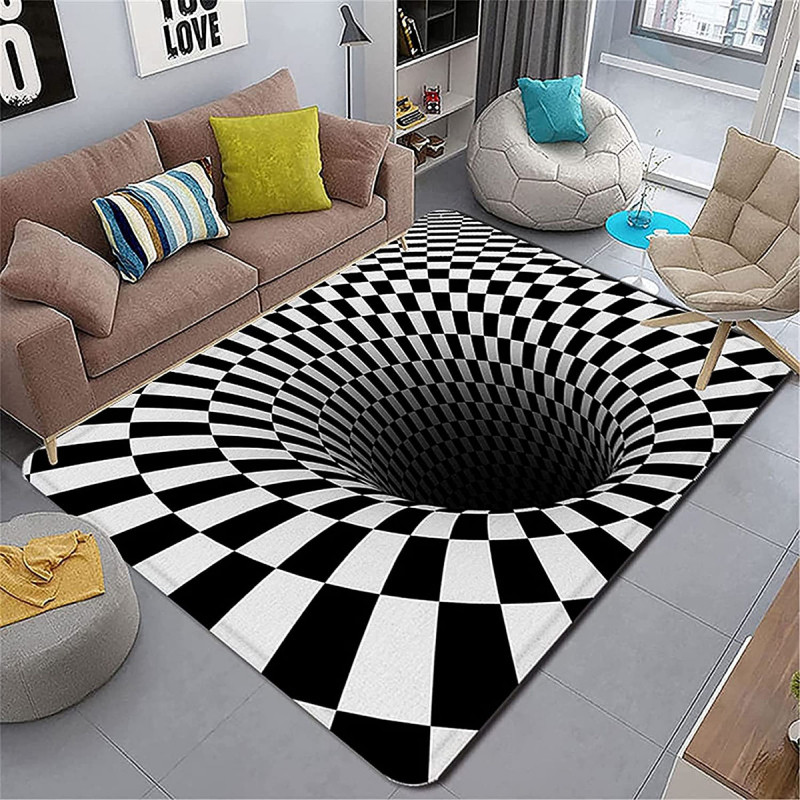 OPTICAL ILLUSION RUG - Autentični tepih iluzije 120x160 cm