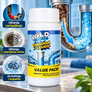 Wild Tornado – Brzo Rešenje za Začepljene Odvode  110g
