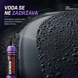 Shine Armor sprej za suvo pranje, sjaj i zaštitu automobila 236 ml