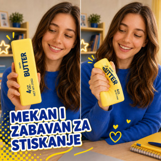 Butter Squishy – mekana igračka u obliku putera