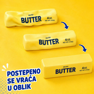 Butter Squishy – mekana igračka u obliku putera