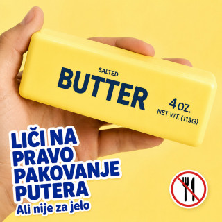 Butter Squishy – mekana igračka u obliku putera