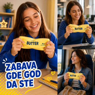 Butter Squishy – mekana igračka u obliku putera