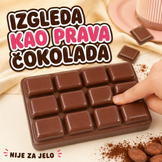 Chocolate Bar Squishy – velika mekana čokolada za stiskanje