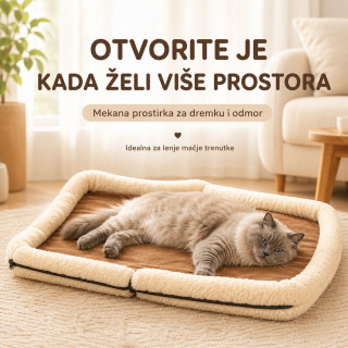 Kitty Shack 2u1 – mekana kućica i krevet za mačke