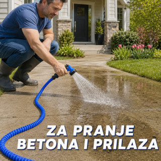 Magično rastegljivo crevo za vodu sa prskalicom 22.5m