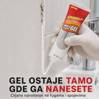 Magičan Gel za uklanjanje tragova buđi sa fuga i silikona