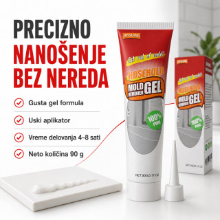Magičan Gel za uklanjanje tragova buđi sa fuga i silikona