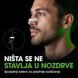 Magnetne trakice za lakše disanje kroz nos –  Spoljašnji dilatator set za 15 dana