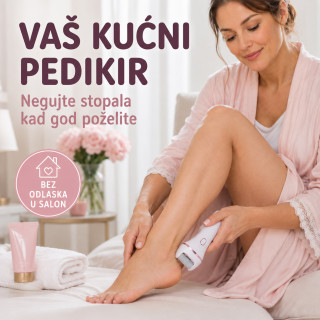 Električna turpija za pete i stopala sa USB punjenjem