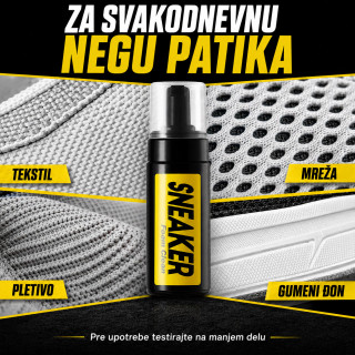 Komplet za čišćenje patika penom – četka, krpa i maramice