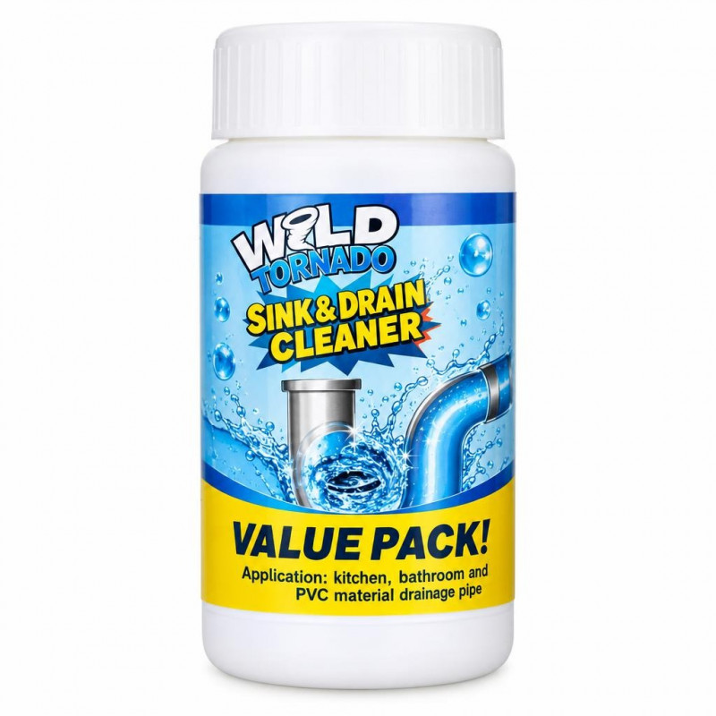 Wild Tornado – Brzo Rešenje za Začepljene Odvode  110g