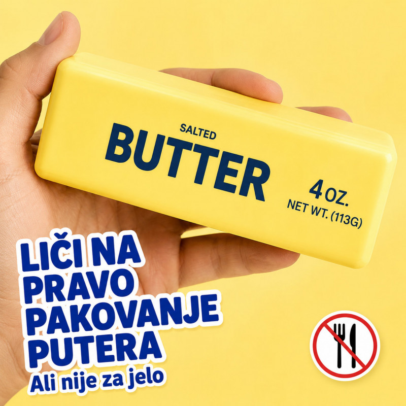 Butter Squishy – mekana igračka u obliku putera