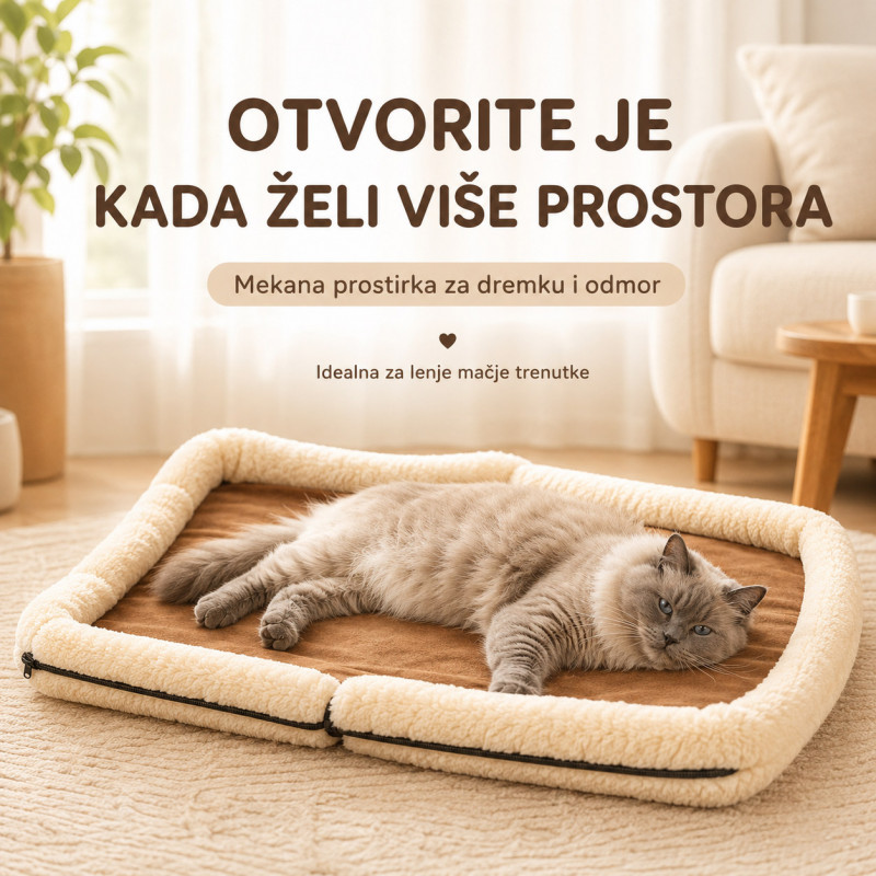 Kitty Shack 2u1 – mekana kućica i krevet za mačke