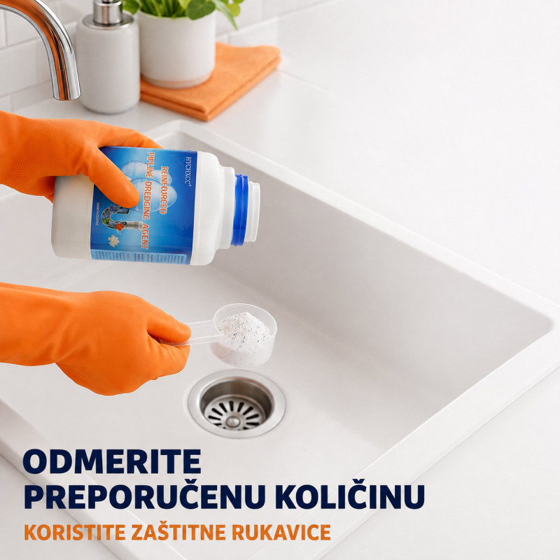 Tornado prah za otčepljenje i čišćenje odvoda – 260 g