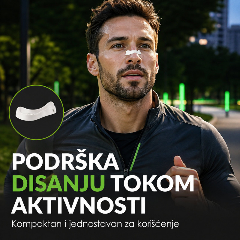 Magnetne trakice za lakše disanje kroz nos –  Spoljašnji dilatator set za 15 dana