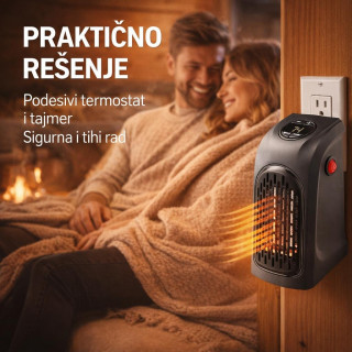 Prenosiva grejalica Handy Heater 400W sa termostatom i tajmerom