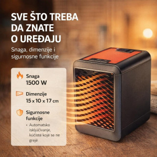 Handy Heater – Keramički grejač 1500W