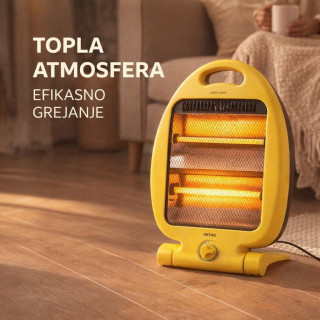 KETAO Quartz Grejalica 800W - Efikasno grejanje za vaš dom