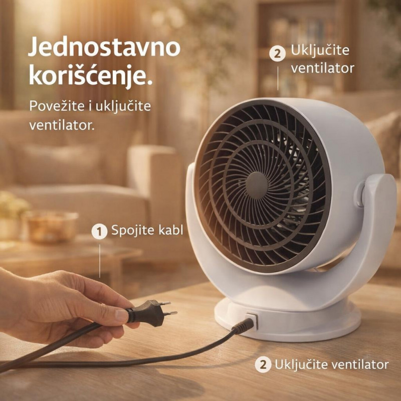 Grejalica-ventilator 1800 W sa termostatom