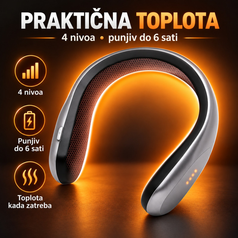 Handy Heater Freedom – bežični grejač za vrat sa 4 nivoa