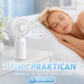 Džepni mini ventilator za rashlađivanje – osveženje u pokretu