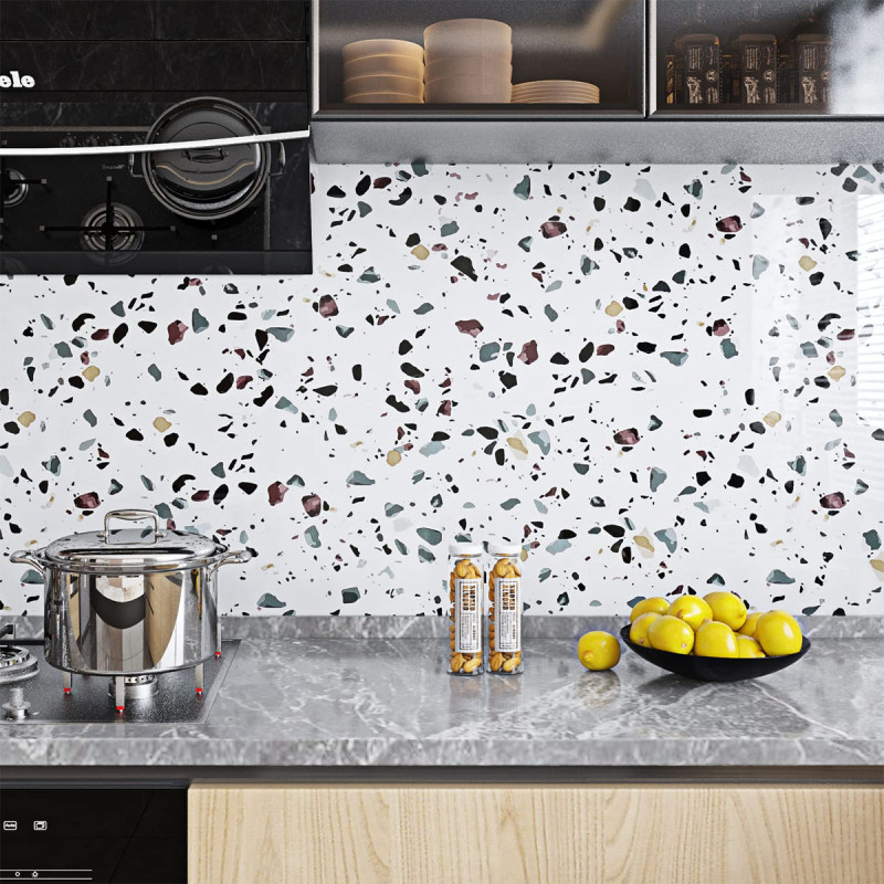 Samolepljiva Terrazzo PVC tapeta 60 cm x 1 m