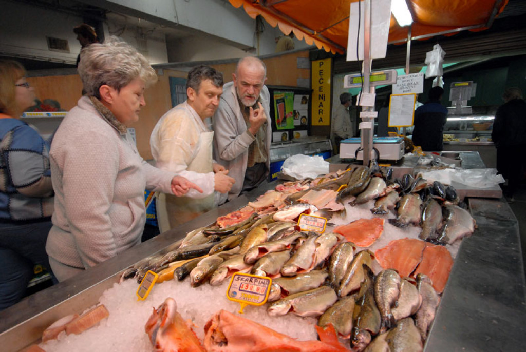 Zelena pijaca - TC Novi Beograd