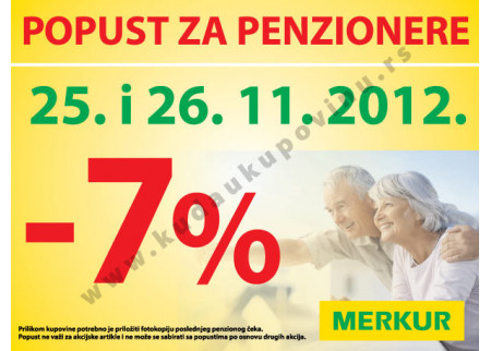 POPUST ZA PENZIONERE