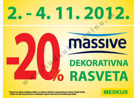 VIKEND AKCIJA MASSIVE