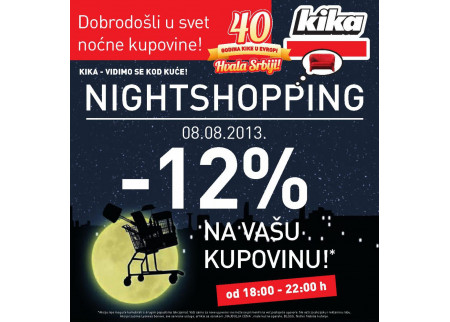 Kika shopping night
