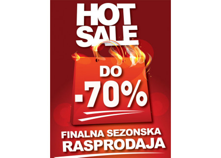 Finalna rasprodaja do -70% u prodavnicama Fashion Company