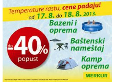 Merkur vikend akcija od 17.08. do 18.08.2013.