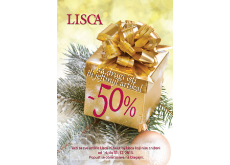 Novogodišnji popust u Lisci!