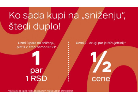 Deichmann-ove super akcije