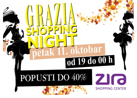 Grazia Shopping Night Beograd - 11. oktobar 2013