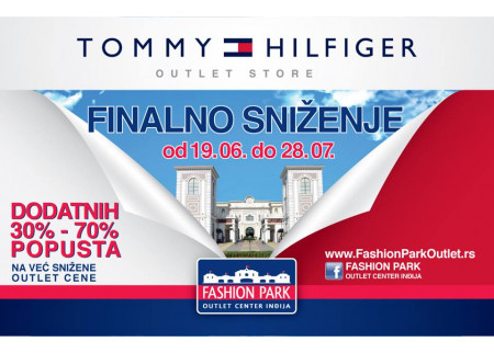 Do -70% popusta u Tommy Hilfiger-u u Fashion Outelt-u Inđija